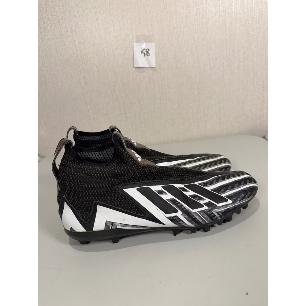 Adidas Freak Ultra 23 Football Cleats Black White Silver HP2458 Mens 13